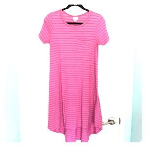 LuLaRoe XS Pink Carly